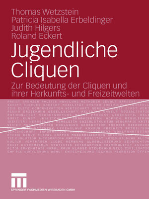 cover image of Jugendliche Cliquen